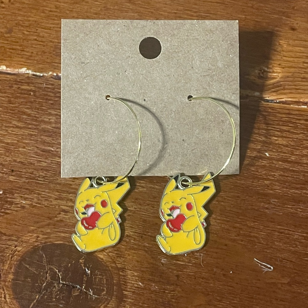 Pikachu earrings
